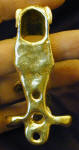 Scottish Deerhound Wall Bottle Opener, back view