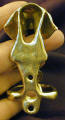 Weimaraner Wall Mounted Bottle Opener, back view