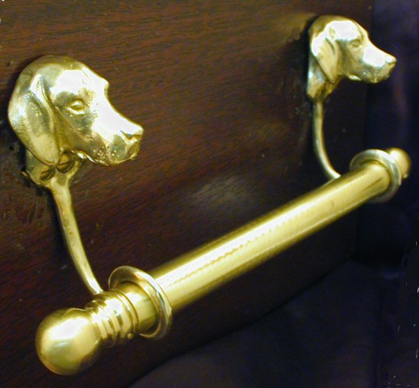 dog towel and curtain rods, page 1